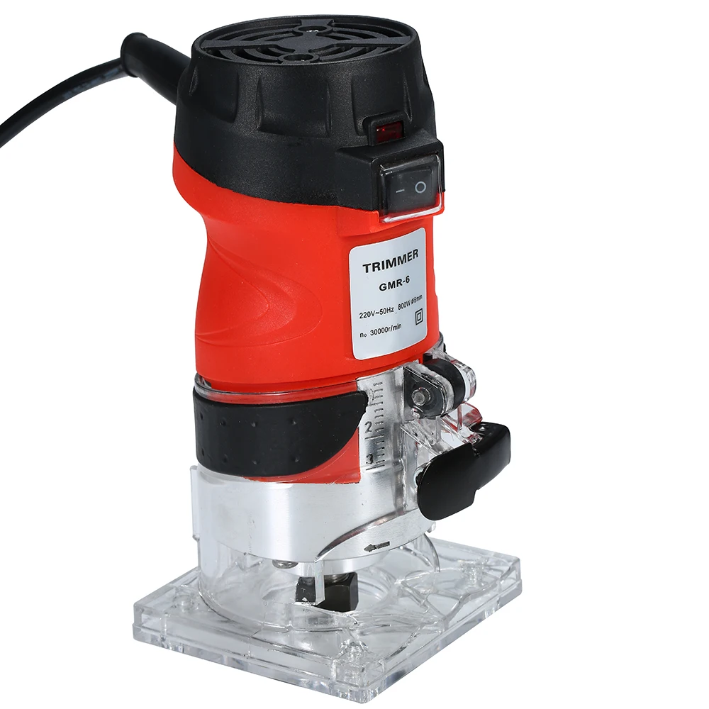 30000r/min Angle Grinder Wood Laminate Trimmer 800W 220V Trim Router polishing Grinding machine