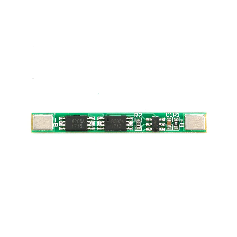 50 шт. 1S 3 7 V 4A li ion BMS PCM 18650 плата для защиты аккумулятора PCB литий ионных Battery Double
