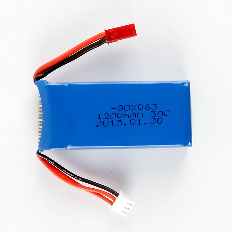 YIZHAN Tarantula X6 WL V666 V353 большая емкость 25C 7 4 в 1200 мАч Lipo battery 1 шт. 2 3 запасные части|spare