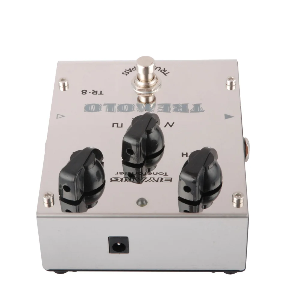 Biyang ToneFancier TR 8 электрогитара педаль эффекта баса аналоговый Tremolo 2 волновая форма
