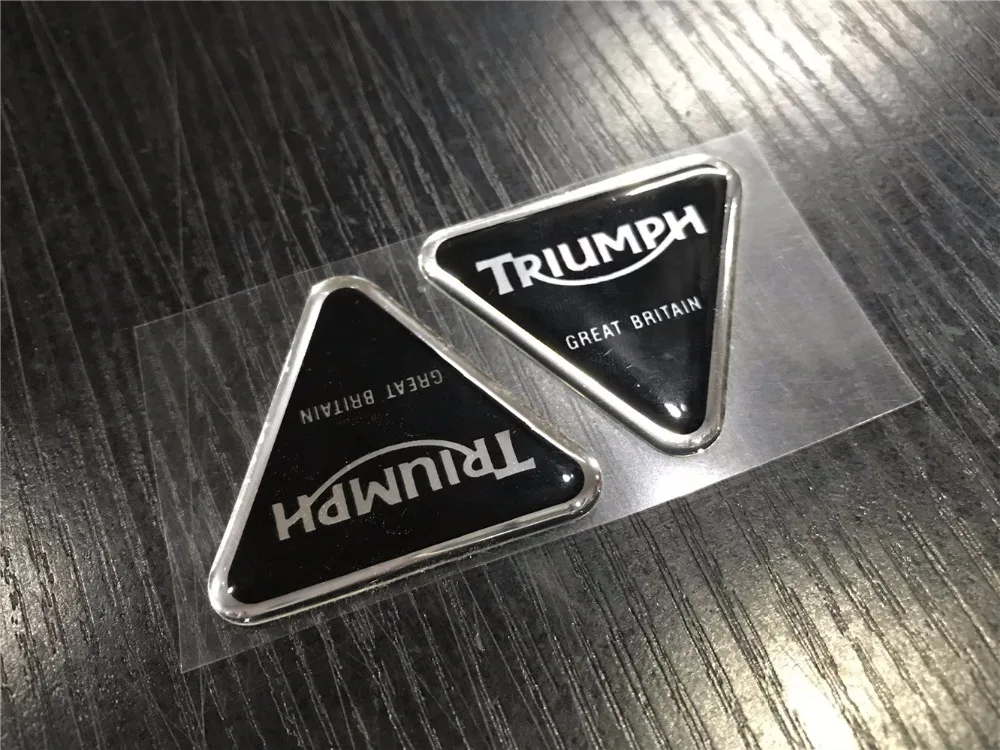 Триумф Логотип Наклейка на мотоцикл 3D наклейка s Наклейка