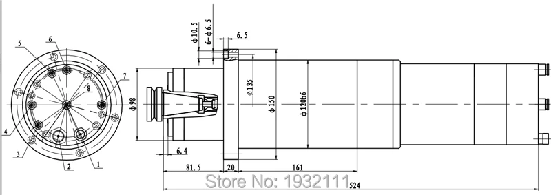 SDS120-30-24Z-6.5with flange--1