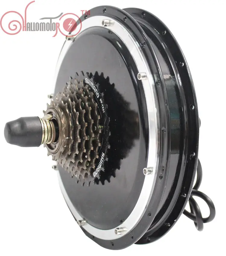 

RisunMotor 36V 48V 1000W Electric Bicycle Motor Brushless Gearless 7-Speed Hub Motor For 135mm Rear Wheel Ebike Conversion Kits
