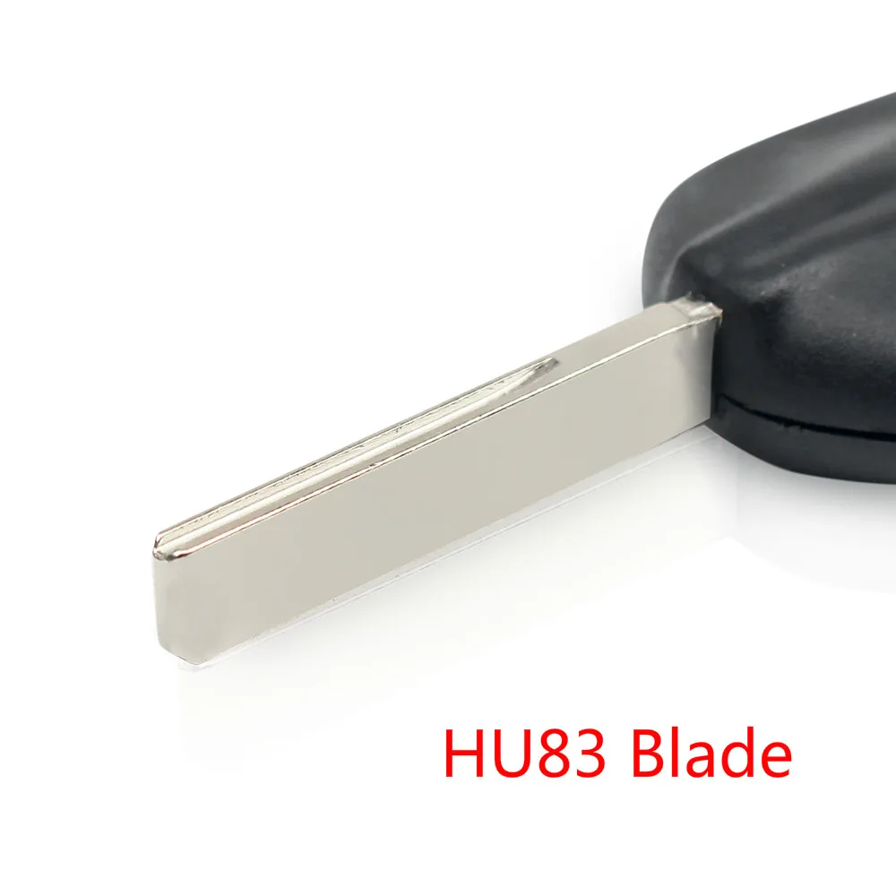 Чехол для ключей KEYYOU Car Transponder Chip с лезвием HU83 пустой чехол Citroen Peugeot 508 Elysee сменный