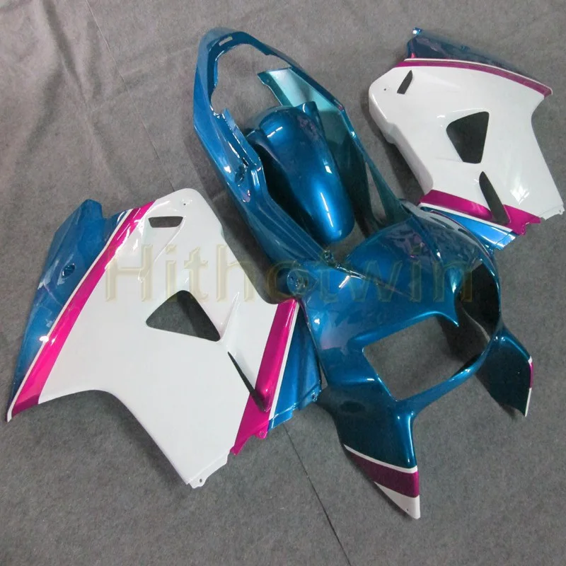 Custom motorcycle ABS Fairing for HONDA VFR800 1998 1999 2000 2001 VFR 800 98-01+Botls+blue bodywork