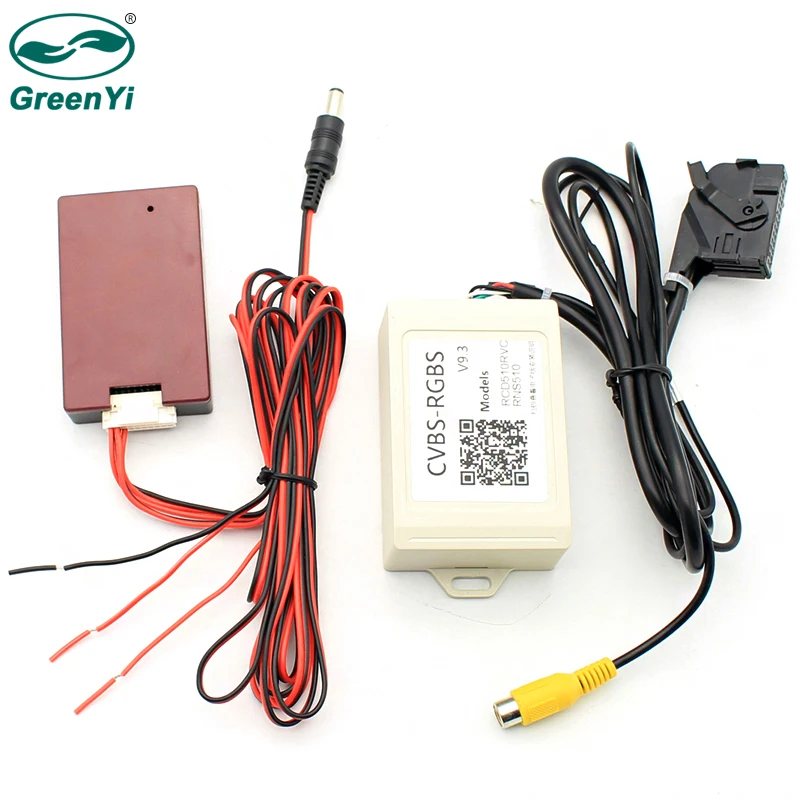 

GreenYi Fit For VW Dedicated Camera Converter Only for Volkswagen Original DVD for Connecting RCA Camera
