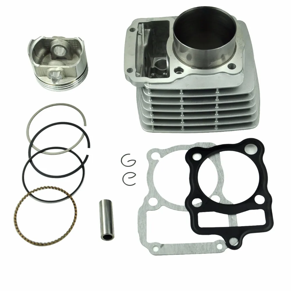 

LOPOR 65.5mm Cylinder & Piston Set & Gasket All Sets For Honda CG200 200CC Motorcycle Air-Cooled NEW