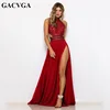 GACVGA 2022 Sexy Summer Dress See Through Lace Crochet Evening Maxi Long Dress Backless Beach Party Dresses Vestido ► Photo 1/6