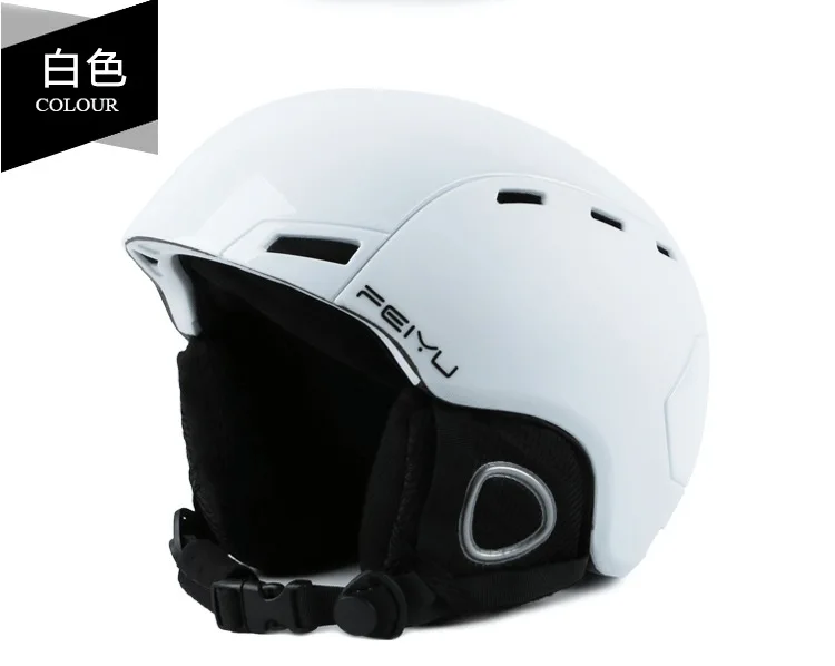 Фирменный Регулируемый лыжный шлем для зимних видов спорта для взрослых и подростков, теплая шапка, шлем для катания на коньках, скейтборде, ветрозащитные детские шлемы для сноуборда