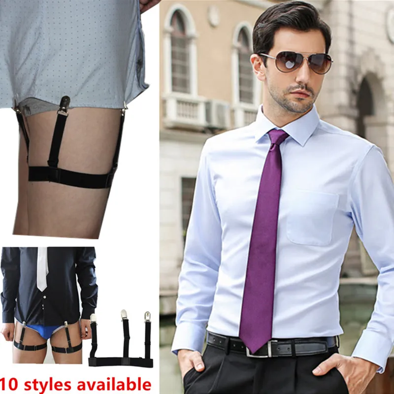 Бизнес Подтяжки для женщин подтяжки Для мужчин S Рубашка Остается Подвязки Спорт