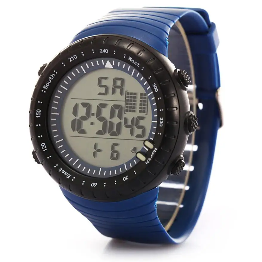 Модные мужские спортивные часы, светодиодный, цифровой, с датой, водонепроницаемые, для улицы, часы для плавания, дайвинга, наручные часы, Reloj Hombre Montre Homme# D