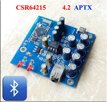 

breeze audio CSR64215 Bluetooth 4.2 APTX Decoder Board HIFI Op-amp NE5532 USB Power For Headset Amplifier