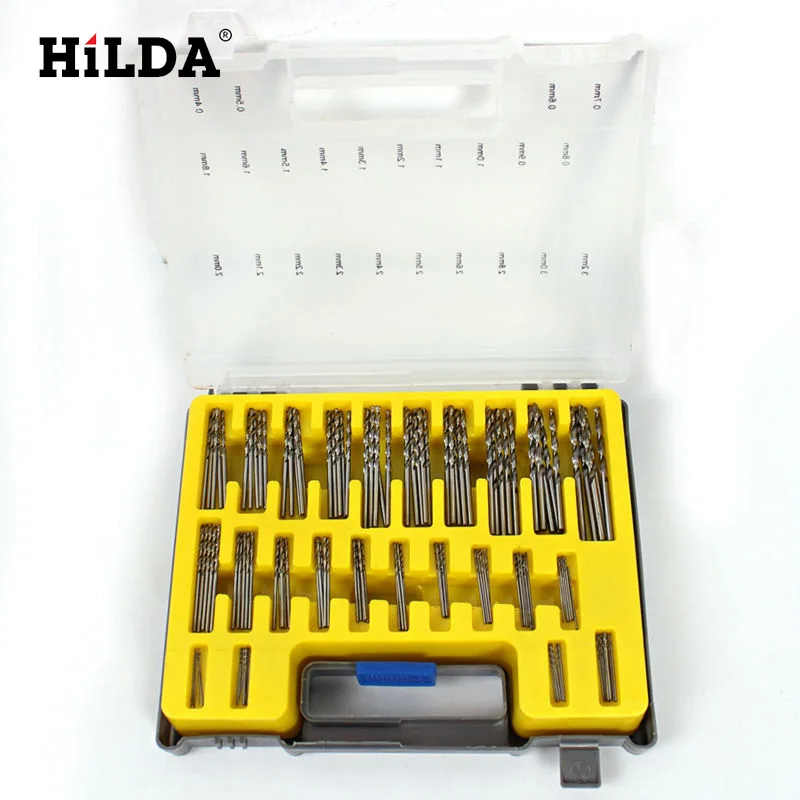 Buy HILDA 0.4 3.2mm Mini Drill Bit Set HSS Microtech