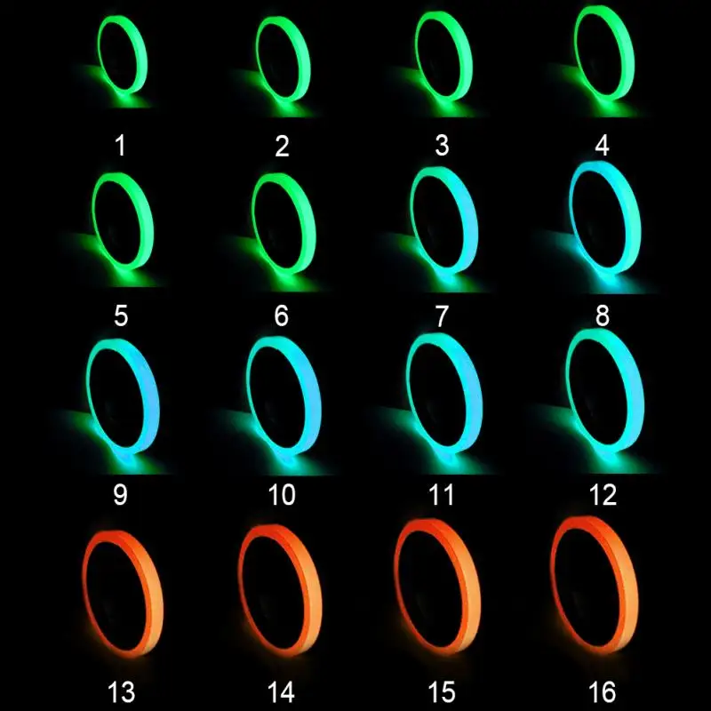 Светящаяся лента 3 м Длина самоприклеивающейся лентой Ночное видение светятся в темноте безопасности Предупреждение безопасности для сцены дома украшения ленты