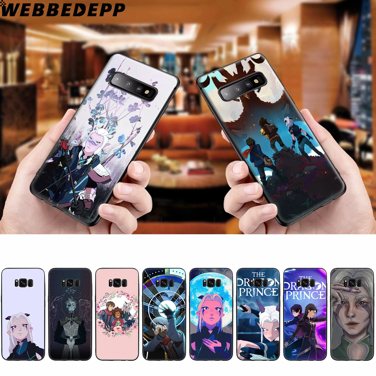 WEBBEDEPP мягкий чехол для телевизора Dragon Prince Samsung Galaxy S10 S10e S9 S8 Plus S7 S6 Edge &amp J6 2018 Note 10 9 8 |