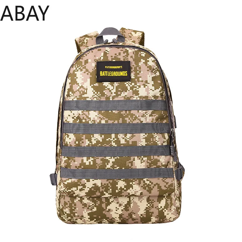 Студент рюкзак три уровня посылка камуфляж школьная сумка боя PUBG игры
