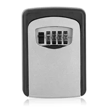 Best Offers Key Storage Box Digit Wall Mount Combination Lock Four Password Keys Safe Box Aluminum Alloy Material Security Organizer Boxes Best Offers Key Storage Box Digit Wall Mount Combination Lock Four Password Keys Safe Box Aluminum Alloy Material Security Organizer Boxes