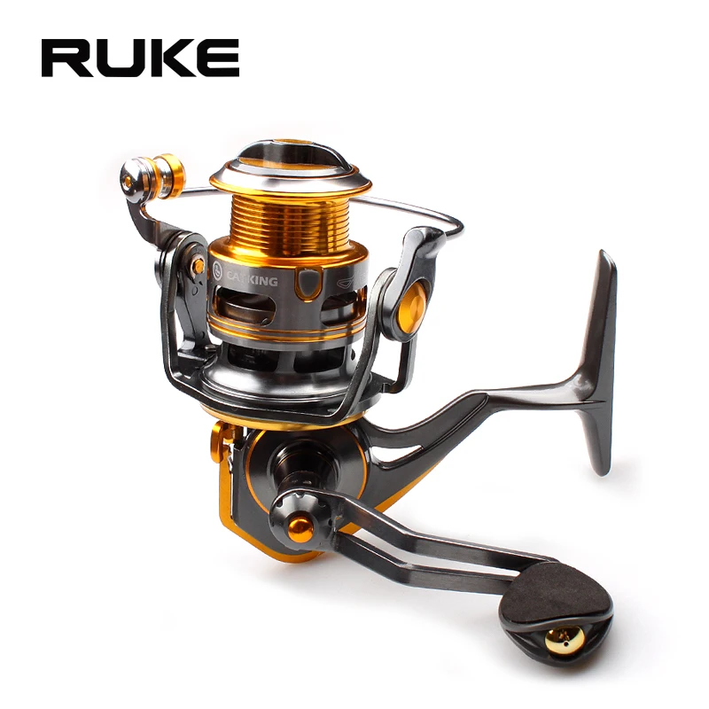 

RUKE new spinning fishing reel, 500-6000 series 6 models can be select, 11+1 bearings. metal spool,free shipping