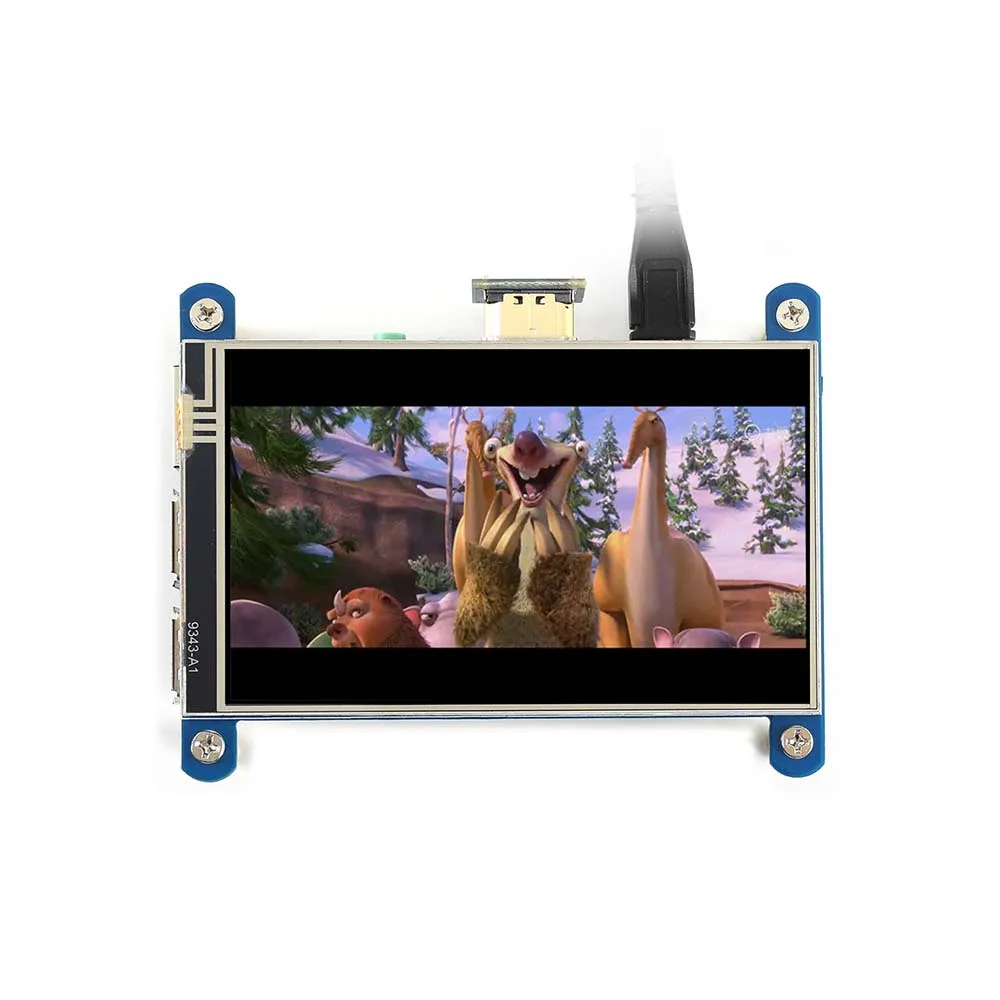 4 дюймовый резистивный сенсорный экран Waveshare IPS LCD (тип H) 480x800 HDMI интерфейс
