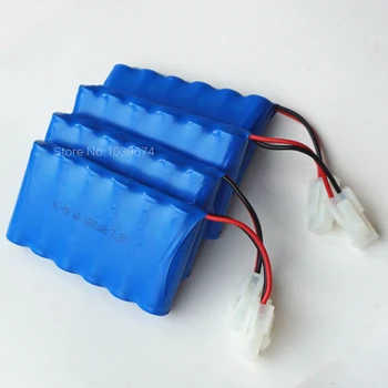 

Ni-MH 7.2V 1600MAH AA*6 3.6V/4.8V NI-CD Rechargeable Battery Packs Power Bank