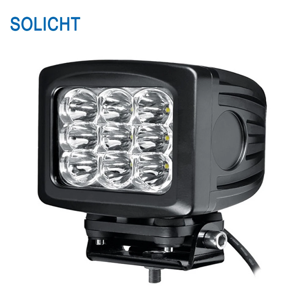 SOLICHT 2 шт Powerfull 90 Вт Светодиодный прожектор точечного света 9*10 Вт светодиодный внедорожный свет для вождения автомобиля 4WD внедорожник, светодиодный рабочий свет