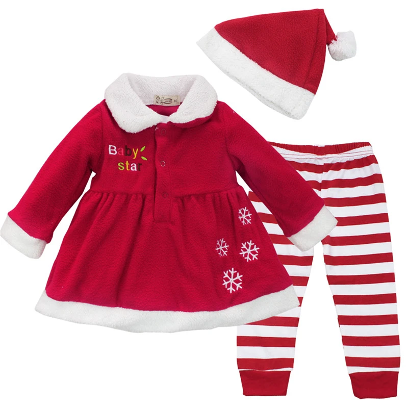 baby girl snowflake outfit