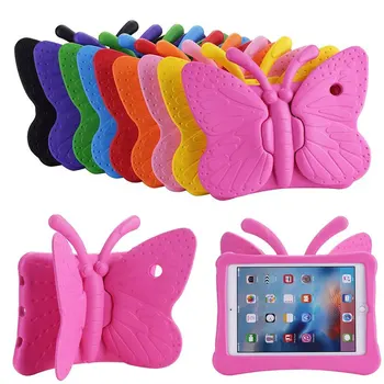 

Cover Case For Apple iPad 5 6 Air 1/2 9.7" Kid Children Cartoon Butterfly Tablet PC Case Cover For iPAD 6 5 Air 1/2 Case Cover