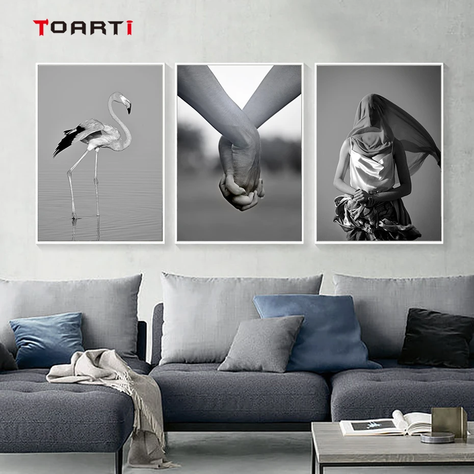 Aesthetical Photography Wall Art Realistic Painting Black&White Picture Vintage Poster Nordic Prints Living Room Home Decoration (6)