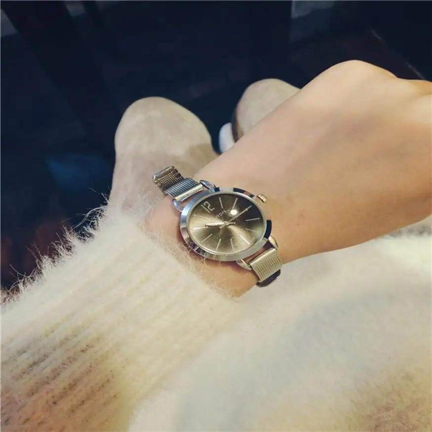 

Relogio Feminino Reloj Mujer Watches Woman Women Simple Bracelet Style Lady Fashion Exquisite Fine With A Small Dial july18
