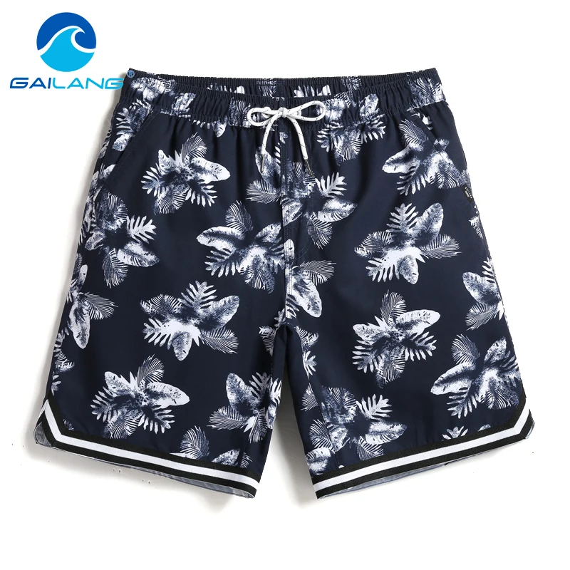 

Gailang Brand Men beach shorts casual summer style boxer trunks for men swimsuits Swimwear board shorts bermuda quick drying