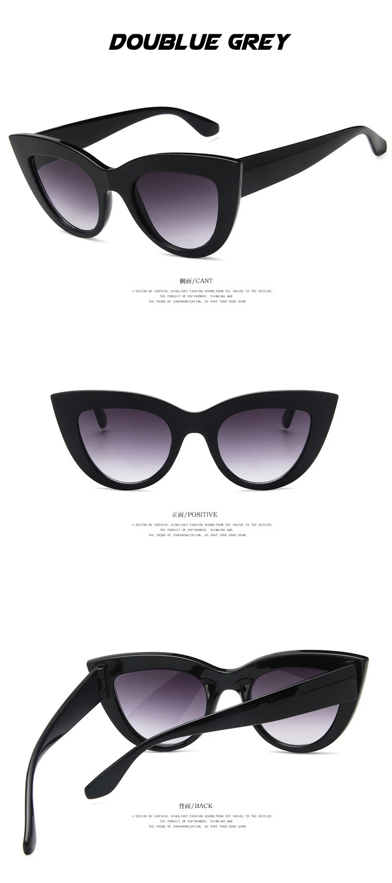 Модные солнцезащитные очки кошачий глаз женские брендовые дизайнерские солнцезащитные очки женские солнцезащитные очки Gafas De Sol женские очки WarBLade
