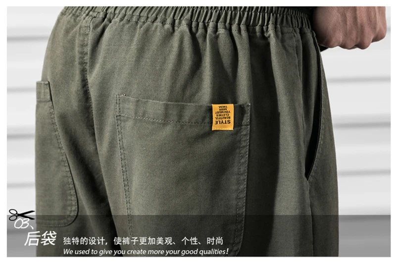 Korean Streetwear Harajuku Pants Men Fashion Street Style Cargo Pants  (38)