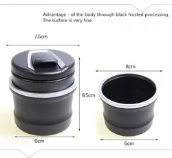Автомобиль конной светодио дный пепельница, автомобиль пыли устройства хранения для Honda civic 2011 2012 город accord fit jazz автомобильные аксессуары