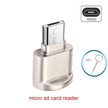 

Micro SD Card Reader Metal OTG Adapter USB Microsd Card Reader micro sd reader Suitable for Android OTG mobile phone card reader