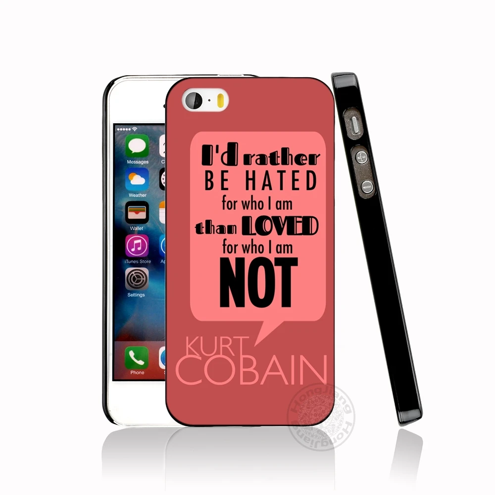 HAMEINUO Nirvana Kurt Cobain чехол для сотового телефона для iphone 6 4 4s 5 5s SE 5c 6 6s 7 8 plus чехол для iphone 7 X