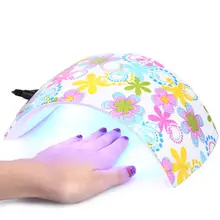 36 Вт Светодиодная УФ-лампа для ногтей Сушилка для ногтей гель установка ногтей и ногтей Живопись с искусством цветок ногтей ЕС Plug