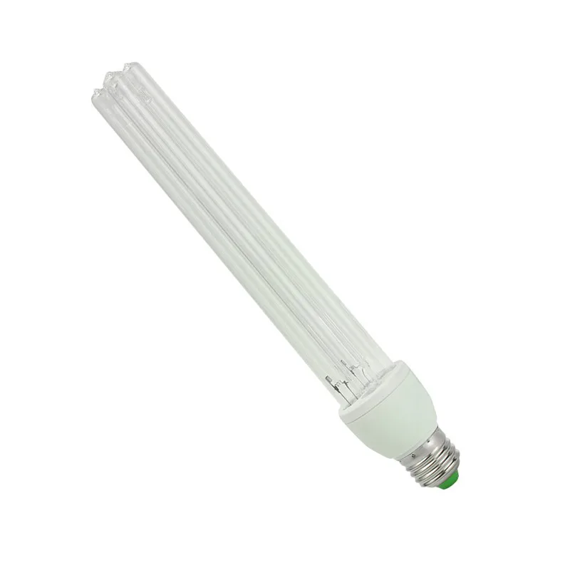 Ультрафиолетовых УФ-лампа трубки, лампы E27 AC220V 20 W UVC дезинфекционная лампа озон стерилизации клещей огни бактерицидные лампа