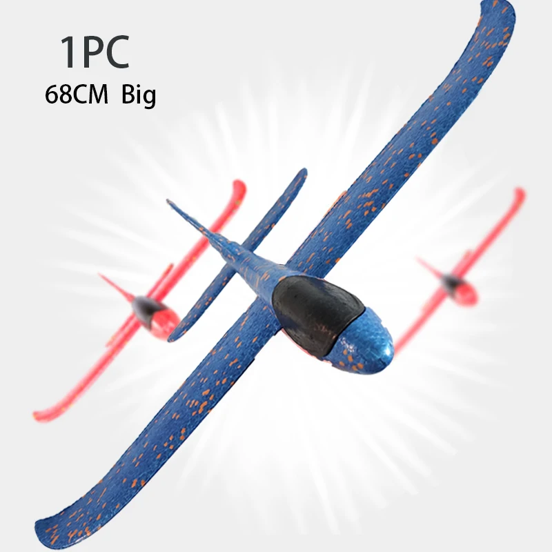 48 см ручной бросок Летающий планер игрушки-самолеты для детей пенопластовый самолет модель игрушки вечерние наполнители для сумок Летающий планер самолет игрушки игры