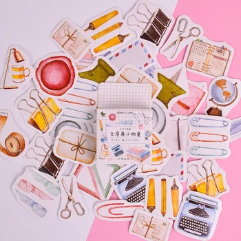

45 pcs/lot New Stationery Life mini paper sticker decoration DIY album diary scrapbooking label sticker kawaii stationery