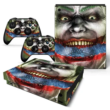 

Free drop shipping Protective Waterproof Decal For XBOX one X Console Skin Sticker Controller Cover#TN-XBONEX-0036