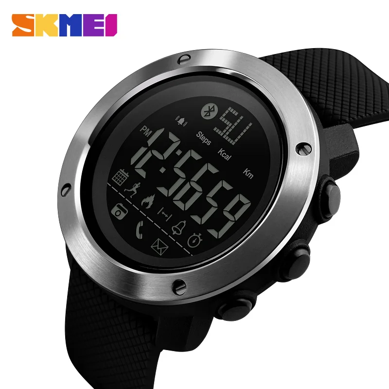 SKMEI Men Women Smartwatch Bluetooth Waterproof Sleep Tracker Remote
Camera Couple Wristwatches Smart Watches For Android IOS