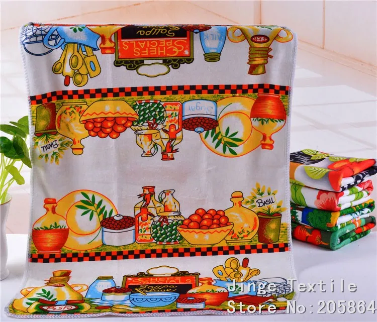 MICROFIBER PRINTED KITCHEN TOWELS (2)