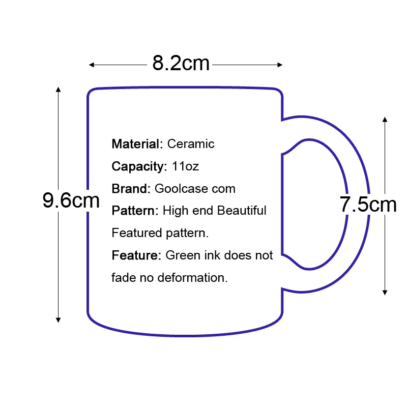 Honma Mug кружка кофейное молоко творческая керамическая кружка DIY подарки Домашний декор кружки 11 унций T486