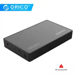 ORICO 3588C3 HDD случае SATA 3,0 к Тип C Gen 1 2,5 3,5 дюймов SSD жесткий диск хранения поддержка протокола UASP для HDD
