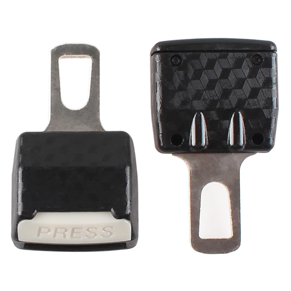 10x Car Seat Clip Seat Belt Buckle Dual use Car Socket Safety Extender Extension Vehicle Mounted