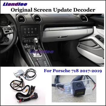 

Liandlee For Porsche 718 2017-2019 Original Display Update System Car Rear Reverse Parking Camera Decoder Reversing system