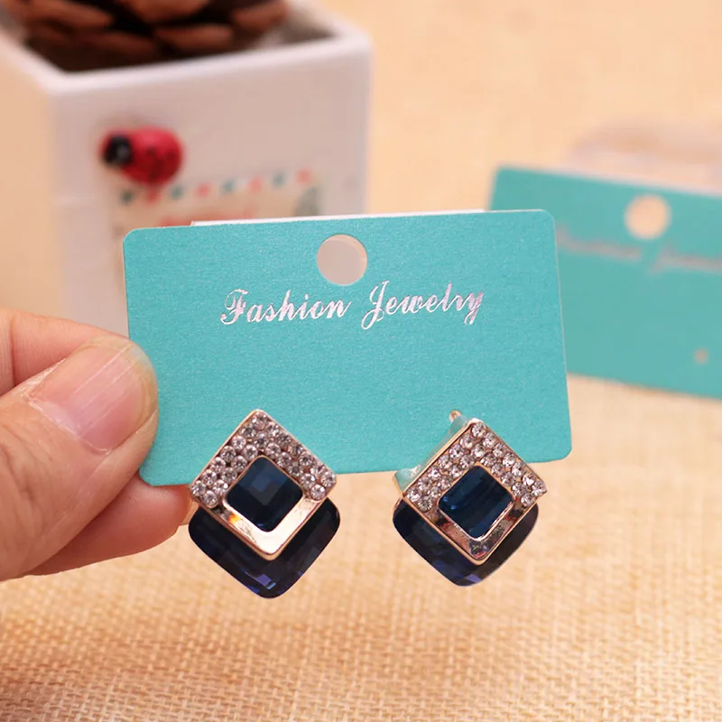 Jewelry earring card 046