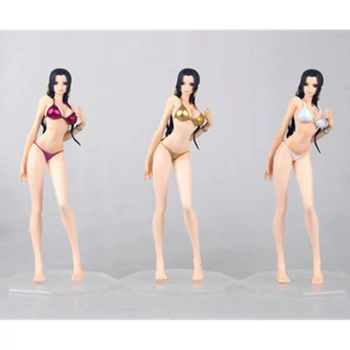 

9'' ONE PIECE Boa Hancock Charm Girl Swimsuit Version PVC Anime Sexy Figures Collectible Model Toy BOX P339