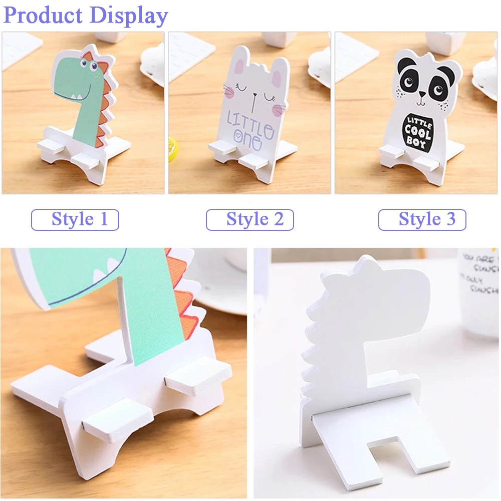 Univerola Universal Lazy Mobile Phone Holder Accessory For iPhone Cute Animal Adjustable Cellphone Tablet Desktop Holder Stands