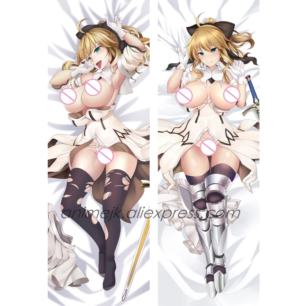 Аниме JK Fate Grand Order FGO Arturia Pendragon Saber Lily Dakimakura сексуальный чехол для подушки